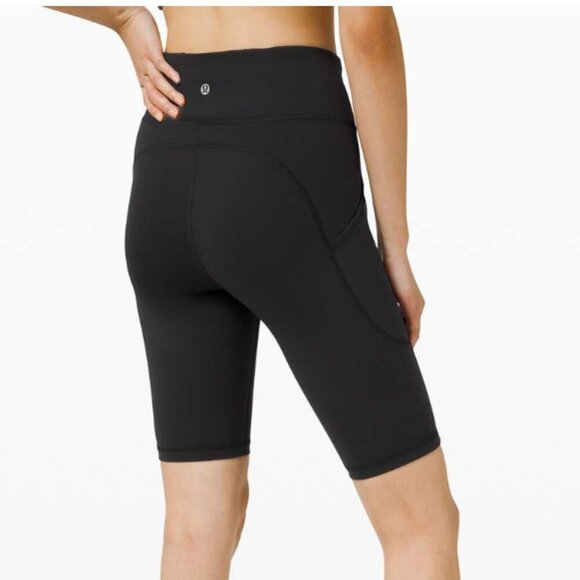 Lululemon Invigorate High-Rise Short 10" Black - Picture 1 of 1